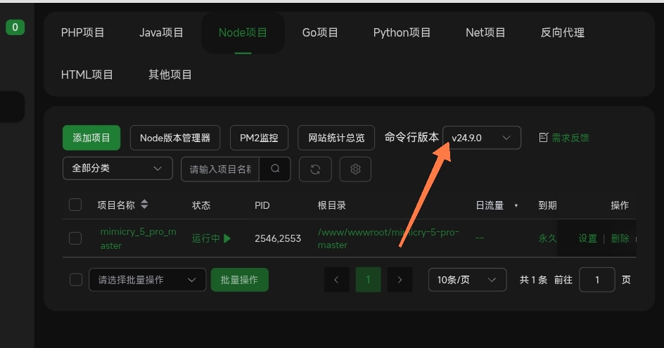 图片[3]-如何用宝塔面板搭建小枫拟态UI5.0Pro-龙域极客